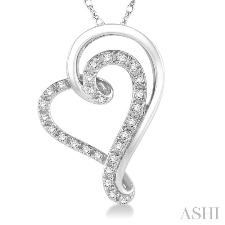 Heart Shape Diamond Fashion Pendant