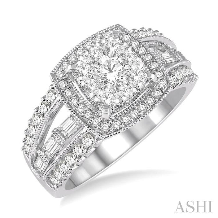 Halo Lovebright Diamond Engagement Ring