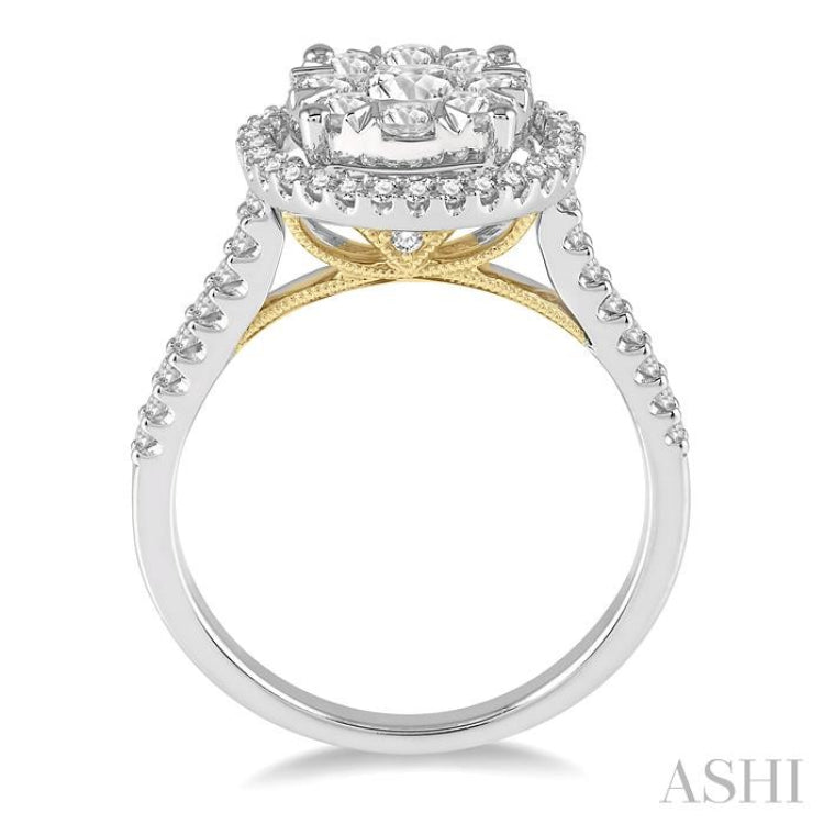 Halo Lovebright Essential Diamond Engagement Ring