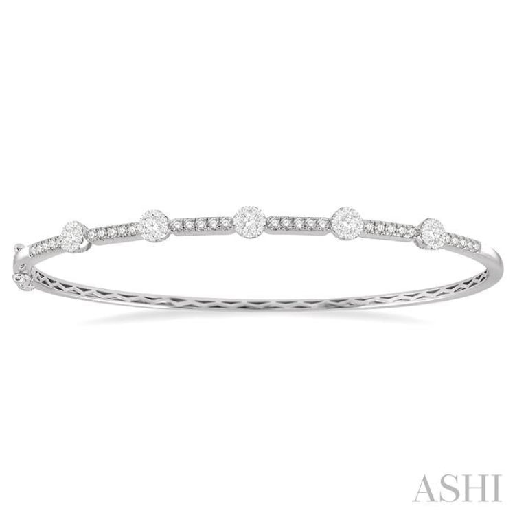 Stackable Lovebright Diamond Bangle