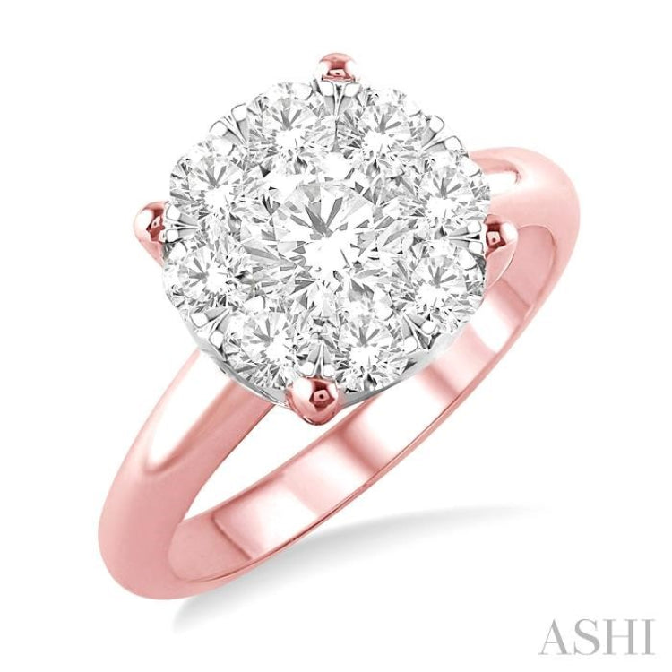 Round Shape Lovebright Essential Diamond Ring