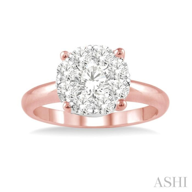 Round Shape Lovebright Essential Diamond Ring