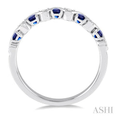 Gemstone & Diamond Band