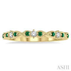 Gemstone & Diamond Band