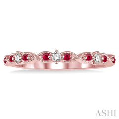 Gemstone & Diamond Band