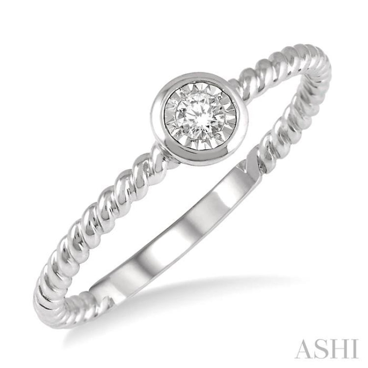 Stackable Diamond Promise Ring