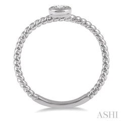 Stackable Diamond Promise Ring