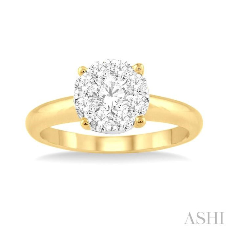 Round Shape Lovebright Essential Diamond Ring