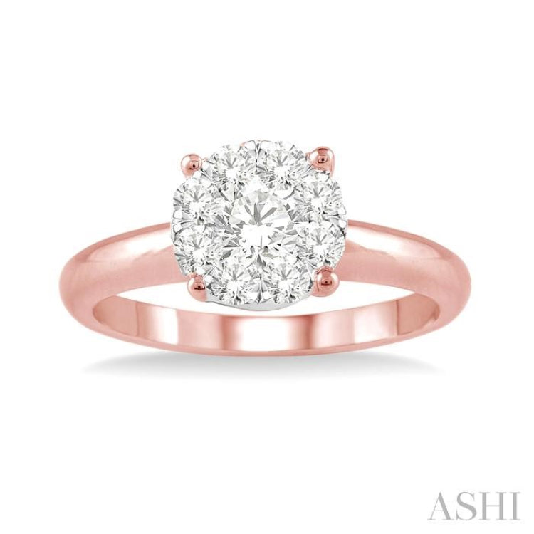 Round Shape Lovebright Essential Diamond Ring