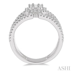 Halo Fusion Diamond Fashion Ring