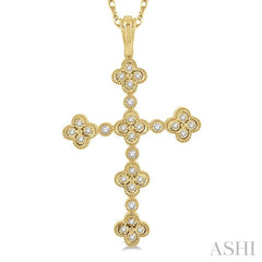 Cross Diamond Fashion Pendant