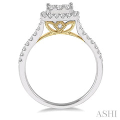 Halo Lovebright Essential Diamond Engagement Ring