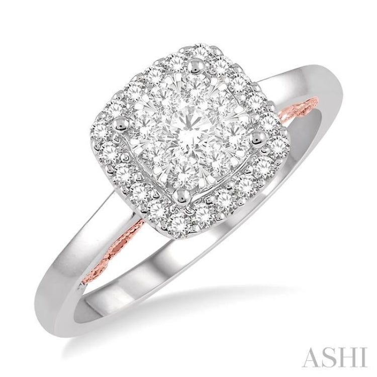 Halo Lovebright Essential Diamond Ring