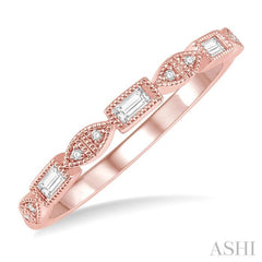 Stackable Baguette Diamond Fashion Band