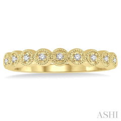 Stackable Diamond Wedding Band