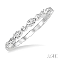 Stackable Diamond Wedding Band