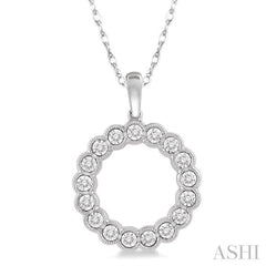 Circle Diamond Fashion Pendant