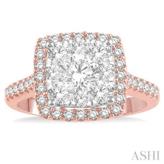 Halo Lovebright Essential Diamond Engagement Ring