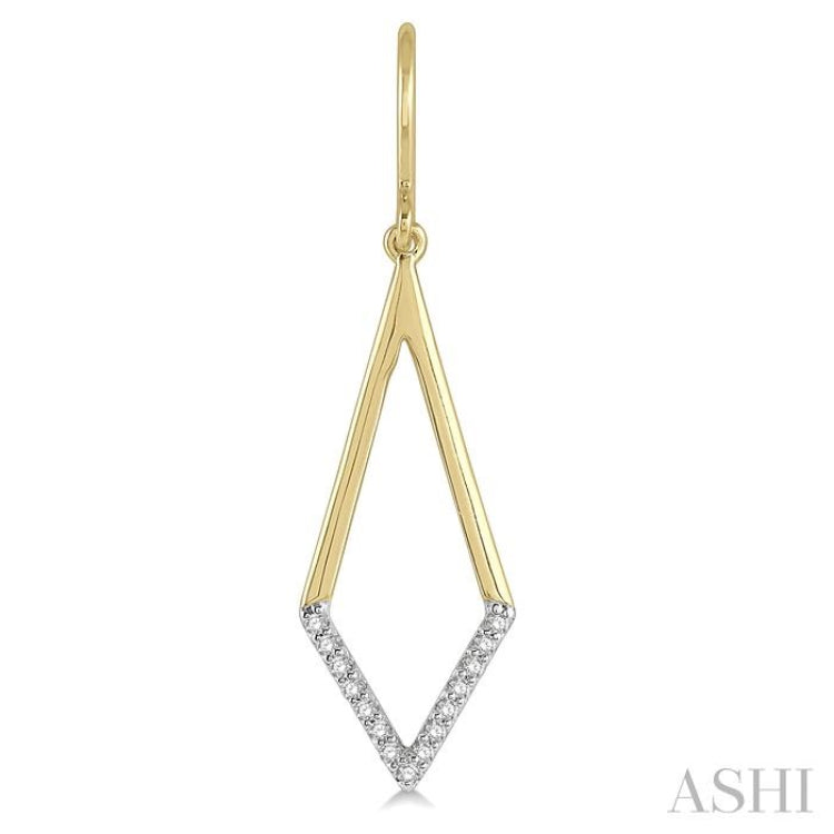 Geometric Diamond Fashion Earrings