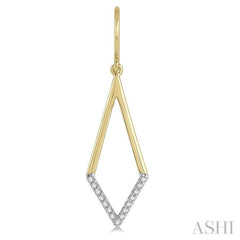 Geometric Diamond Fashion Earrings