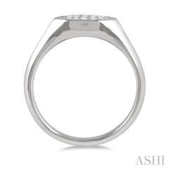 Marquise Shape Lovebright Essential Diamond Signet Ring