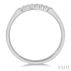 7 Stone Diamond Wedding Band