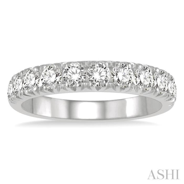 11 Stone Diamond Wedding Band