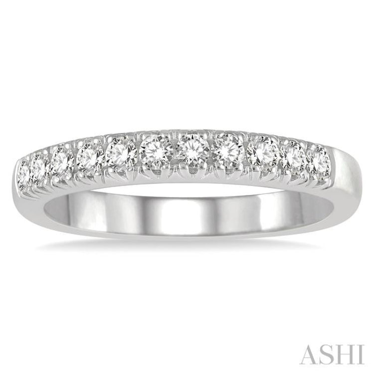 11 Stone Diamond Wedding Band