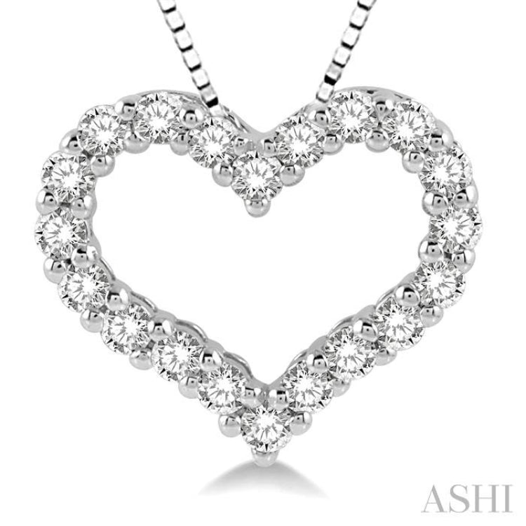 Heart Shape Diamond Pendant