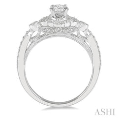 Oval Shape Diamond Engagement Ring