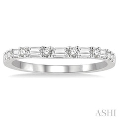 Baguette Diamond Wedding Band