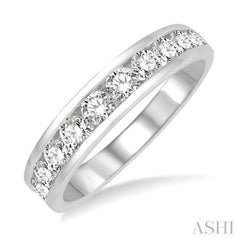 11 Stone Channel Set Diamond Wedding Band