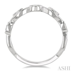 Stackable Diamond Wedding Band