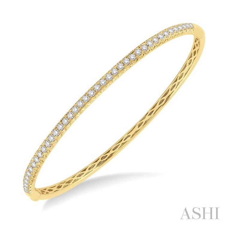 Stackable Diamond Bangle