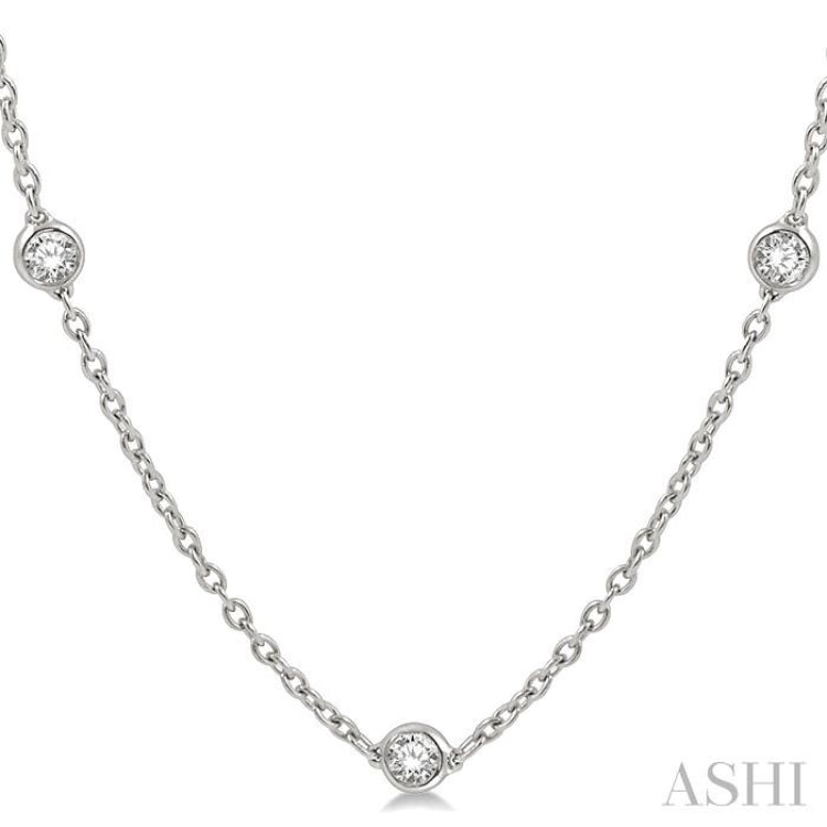 Diamond Station Necklace