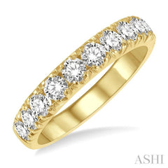 11 Stone Diamond Wedding Band