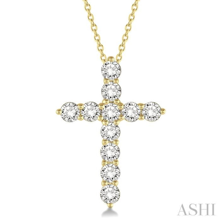 Cross Diamond Pendant