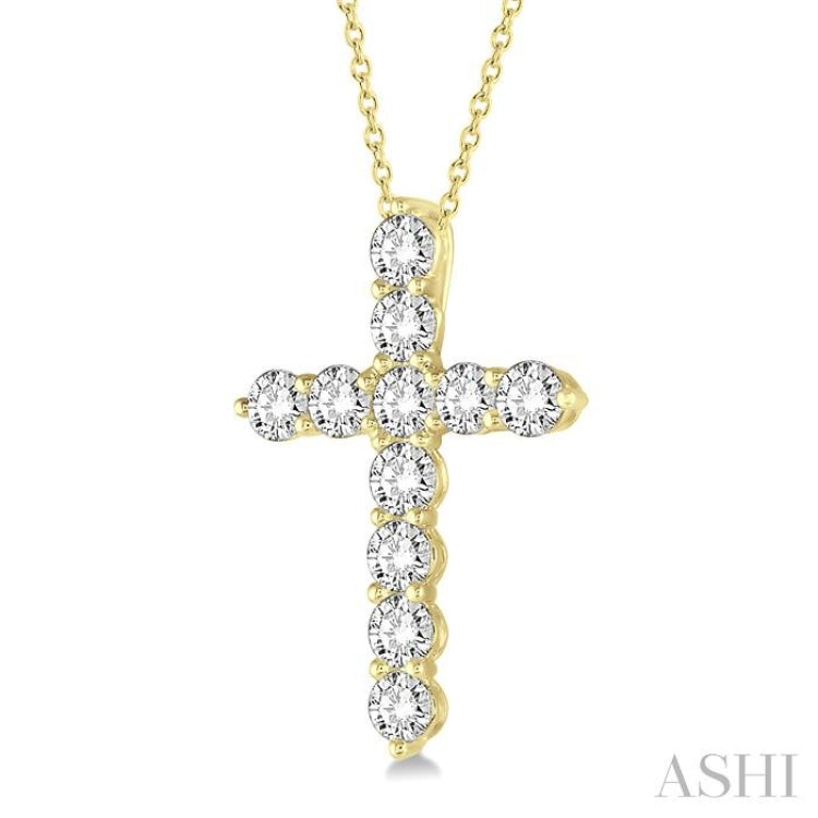 Cross Diamond Pendant