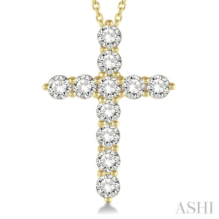 Cross Diamond Pendant