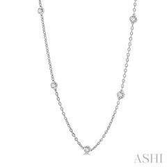 Diamond Station Necklace