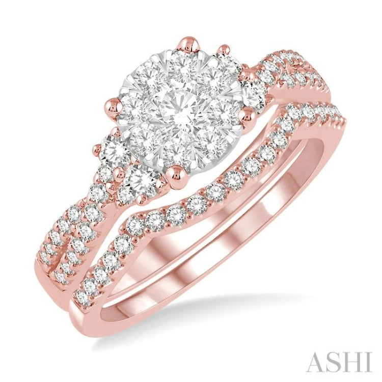 Lovebright Diamond Wedding Set