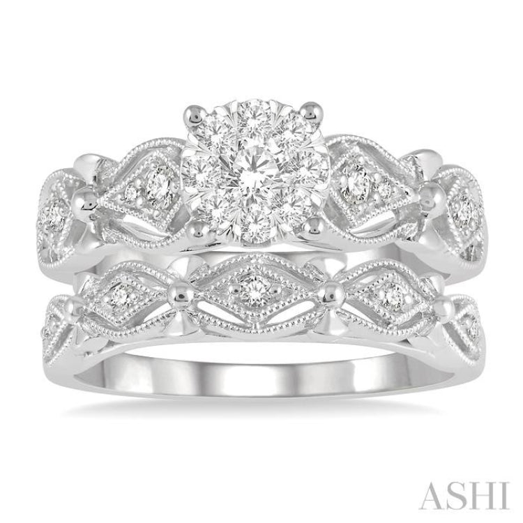 Lovebright Diamond Wedding Set