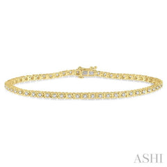 Tulip Diamond Tennis Bracelet