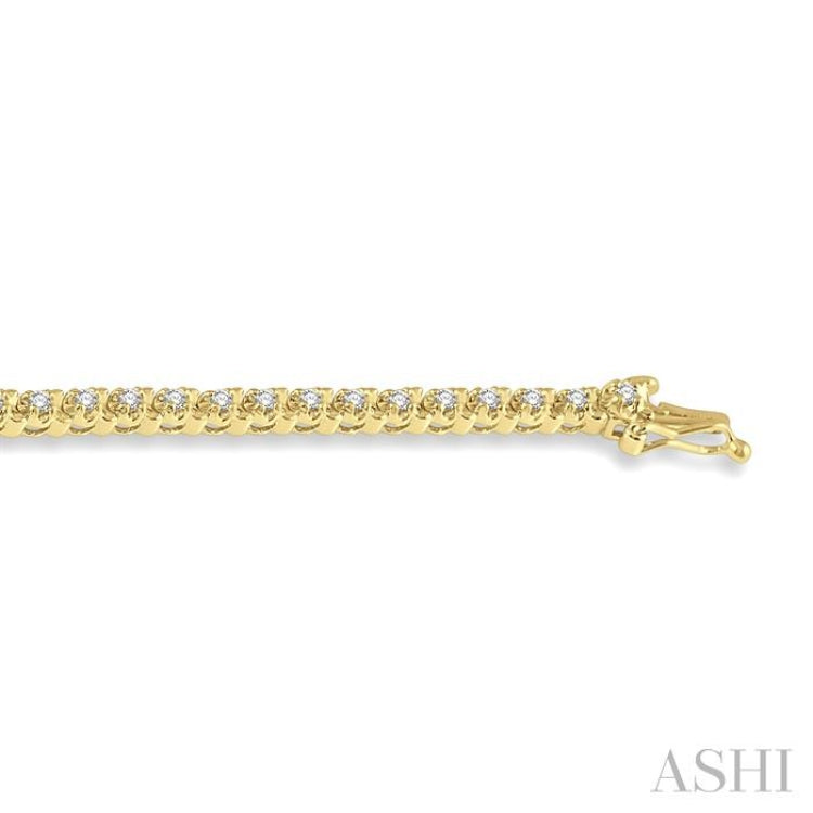 Tulip Diamond Tennis Bracelet