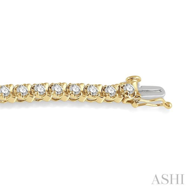 Tulip Diamond Tennis Bracelet