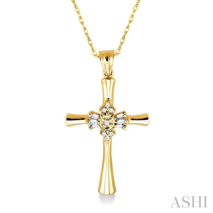 Cross Diamond Pendant