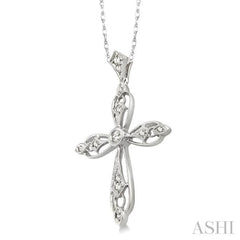 Cross Diamond Fashion Pendant