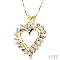 Heart Shape Diamond Fashion Pendant