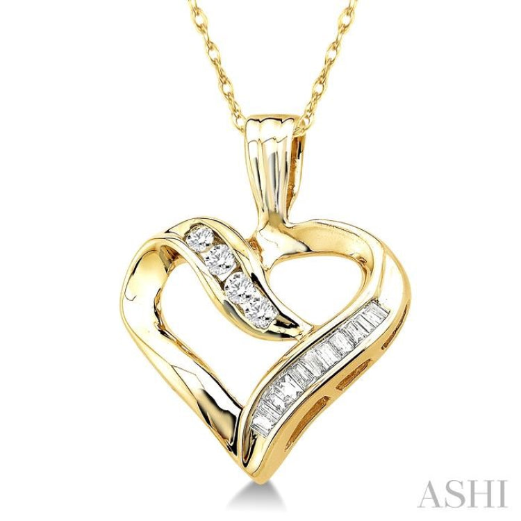 Heart Shape Diamond Fashion Pendant