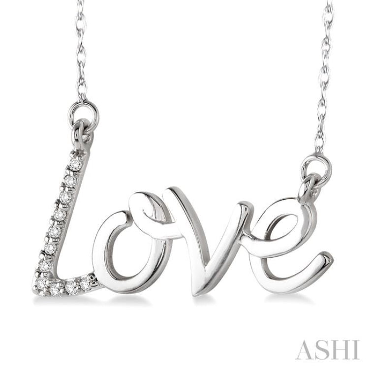 Love Diamond Fashion Pendant